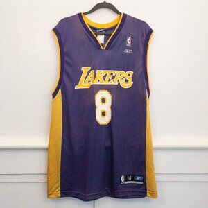 Vintage Reebok Kobe Bryant #8 Lakers Jersey Medium | Purple Gold NBA Throwback